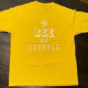 Yellow Graphic Tee - Bee An Example